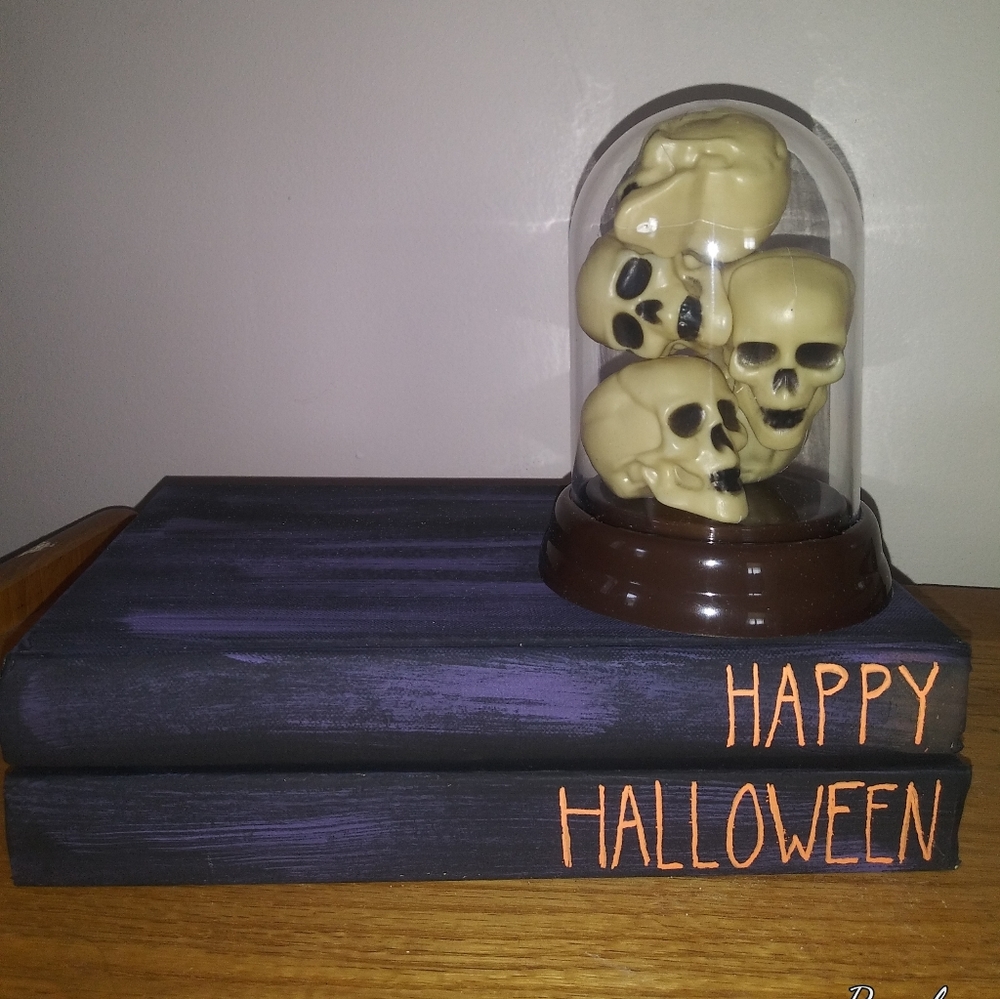 Halloween Decoration Book Stack #1